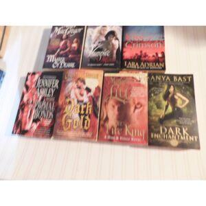 Paranomal Romance 7 Book Lot Various Authors MacGregor,Bast, Ashley,Adrian,Liu,